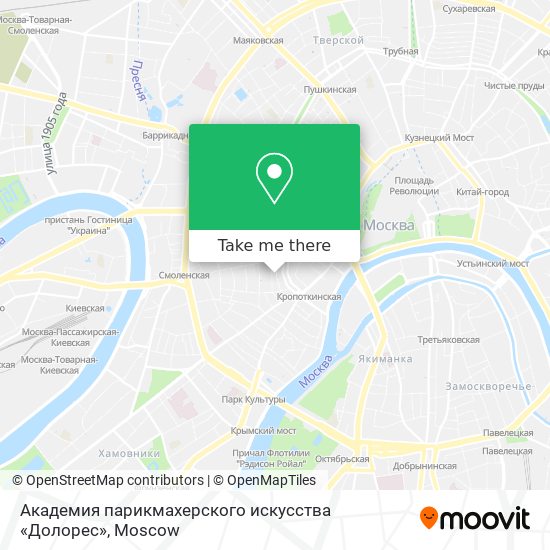 Академия парикмахерского искусства «Долорес» map