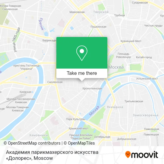 Академия парикмахерского искусства «Долорес» map