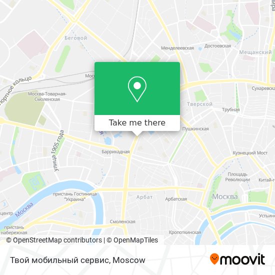 Твой мобильный сервис map