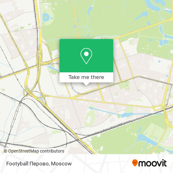 Footyball Перово map