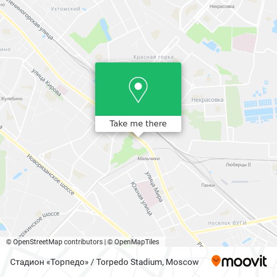 Стадион «Торпедо» / Torpedo Stadium map
