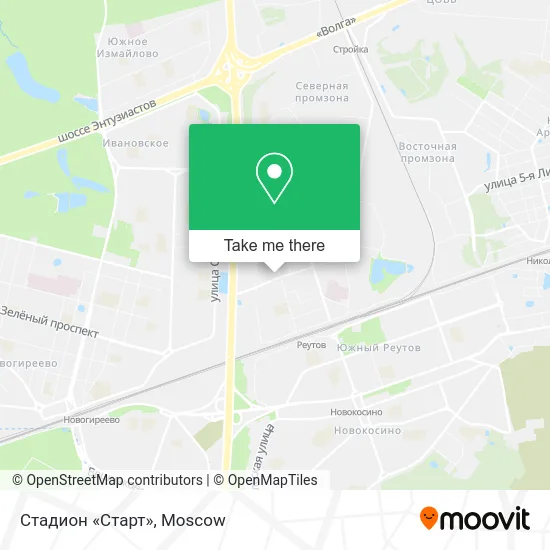 Стадион «Старт» map