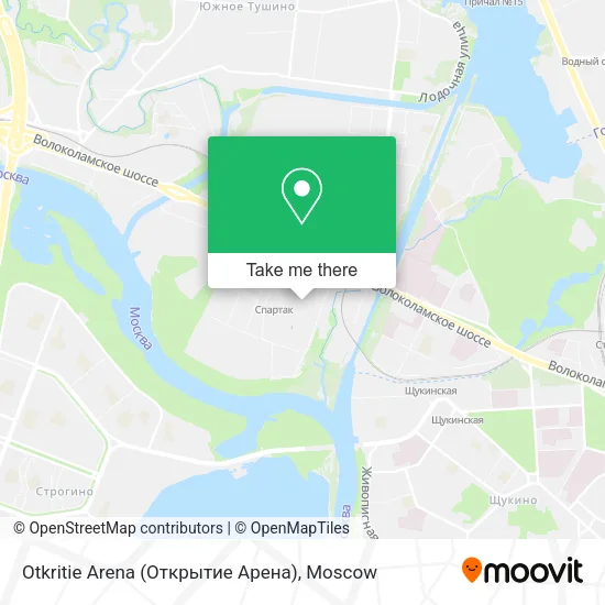 Otkritie Arena (Открытие Арена) map