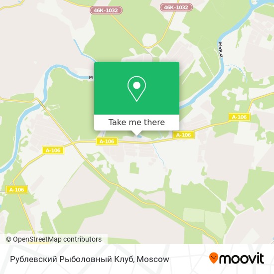 Рублевский Рыболовный Клуб map