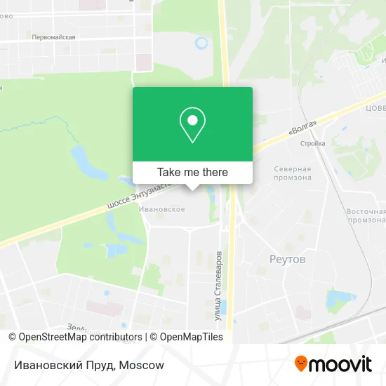 Ивановский Пруд map