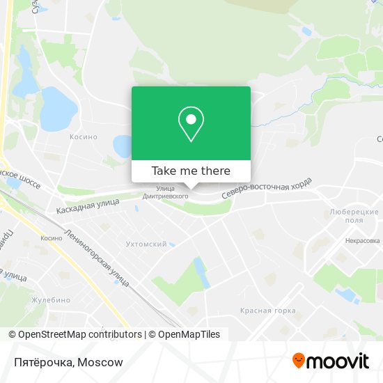 Пятёрочка map