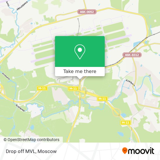 Drop off MVL map