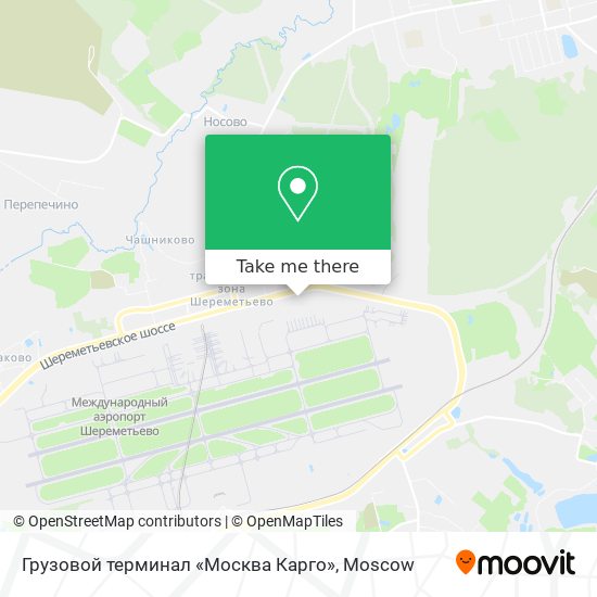 Грузовой терминал «Москва Карго» map