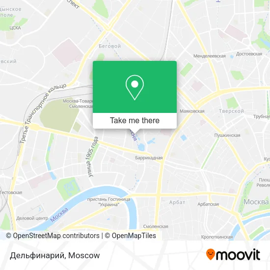 Дельфинарий map