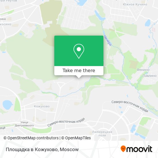 Площадка в Кожухово map