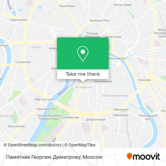 Памятник Георгию Димитрову map