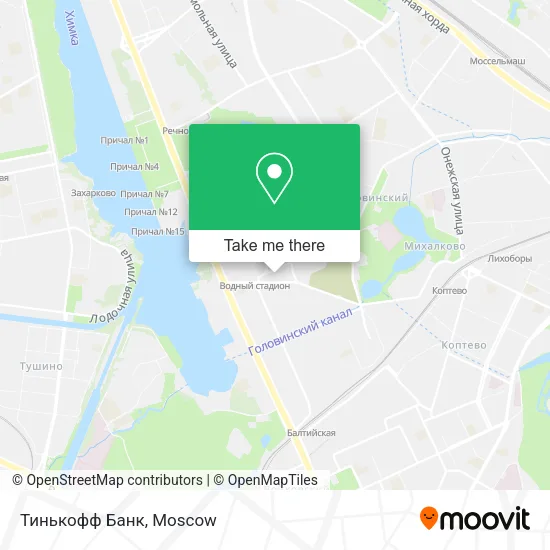 Тинькофф Банк map