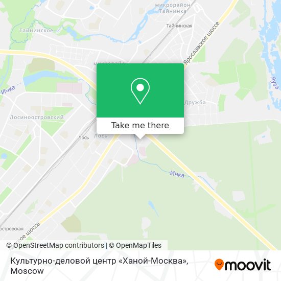 Культурно-деловой центр «Ханой-Москва» map