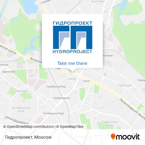 Гидропроект map