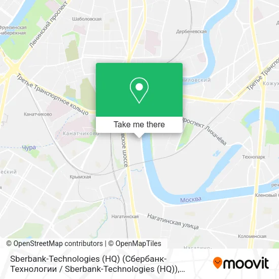 Sberbank-Technologies (HQ) (Сбербанк-Технологии / Sberbank-Technologies (HQ)) map