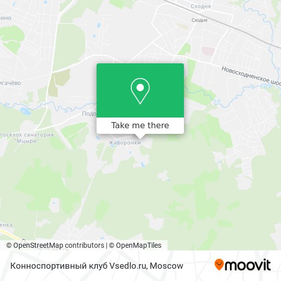 Конноспортивный клуб Vsedlo.ru map