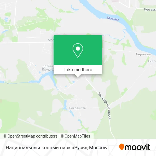 Национальный конный парк «Русь» map