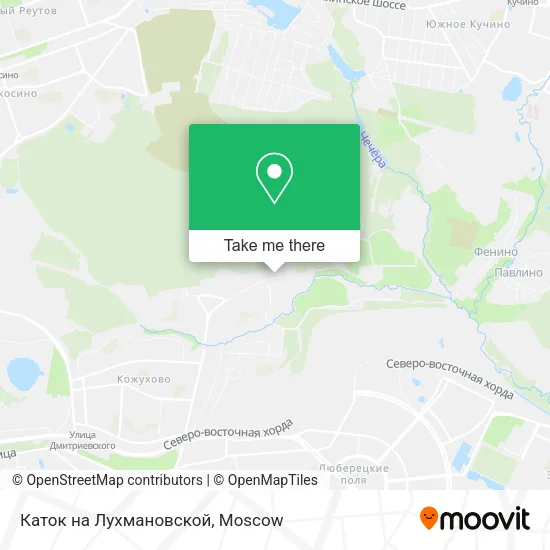 Каток на Лухмановской map