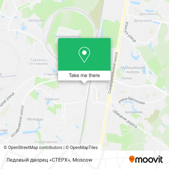 Ледовый дворец «СТЕРХ» map