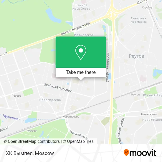 ХК Вымпел map