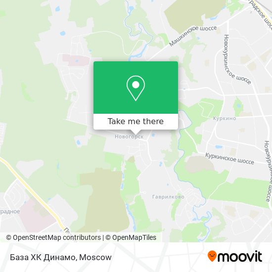 База ХК Динамо map