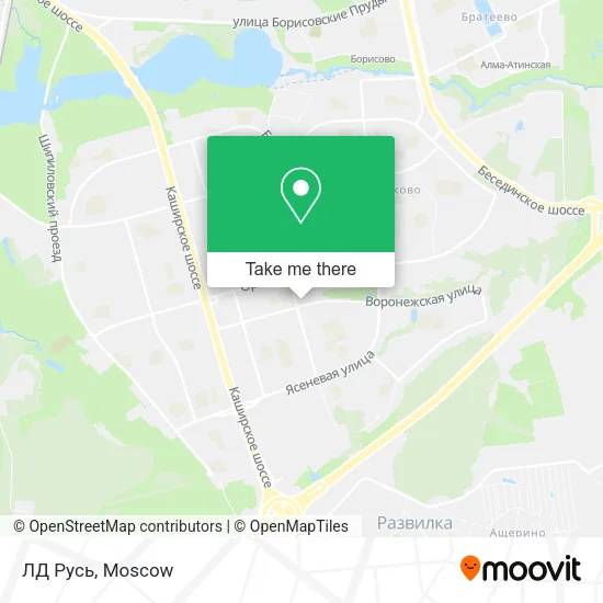 ЛД  Русь map