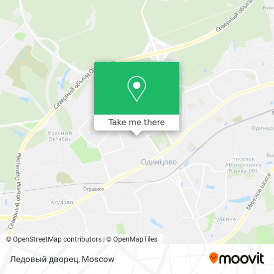 Ледовый дворец map