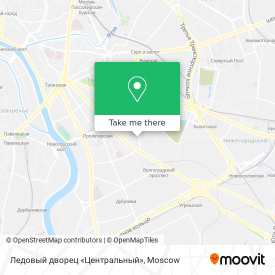 Ледовый дворец «Центральный» map