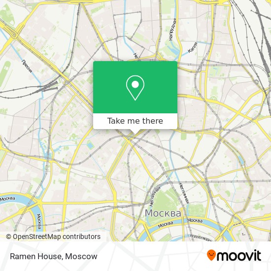 Ramen House map