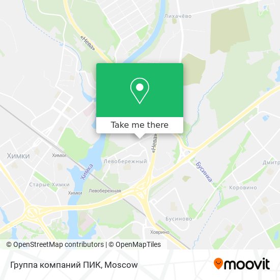 Группа компаний ПИК map