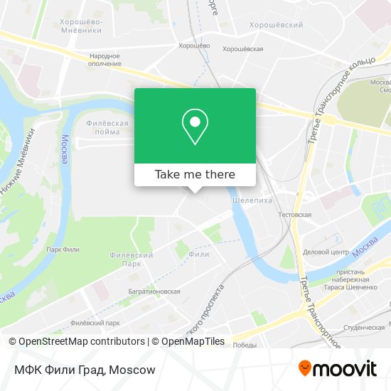 МФК Фили Град map