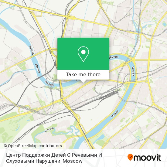 Центр Поддержки Детей С Речевыми И Слуховыми Нарушени map