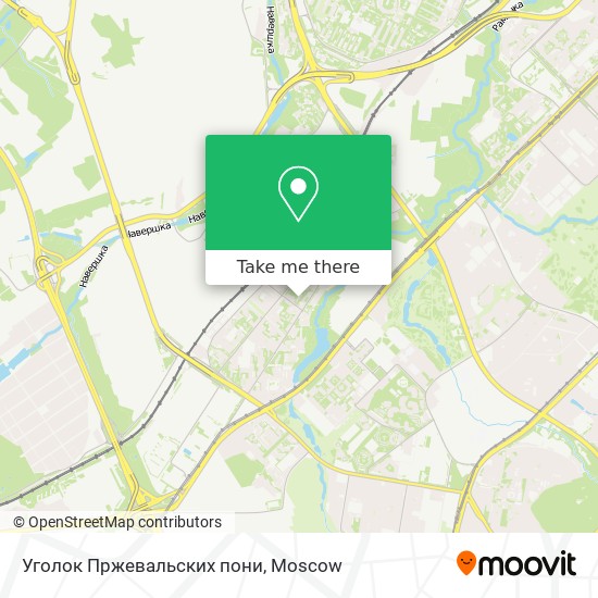 Уголок Пржевальских пони map