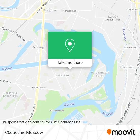 Сбербанк map