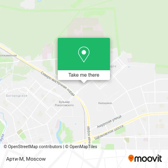 Арти-М map