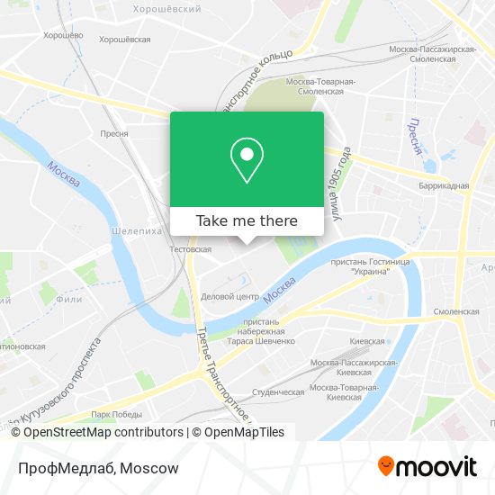 ПрофМедлаб map