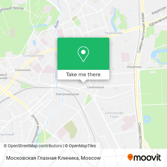 Московская Глазная Клиника map
