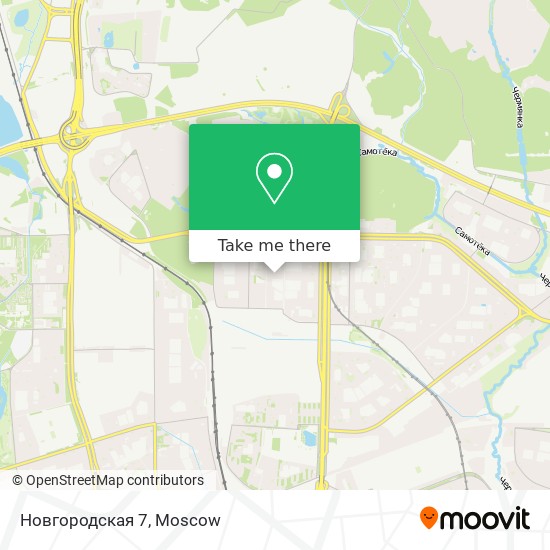 Новгородская 7 map