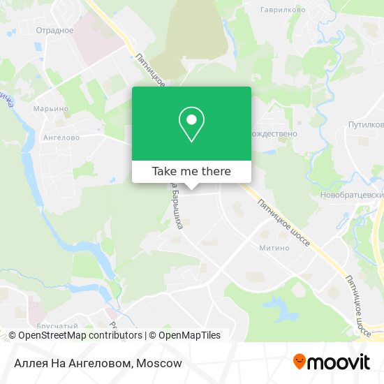 Аллея На Ангеловом map