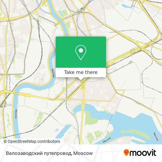 Велозаводский путепровод map