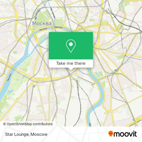 Star Lounge map