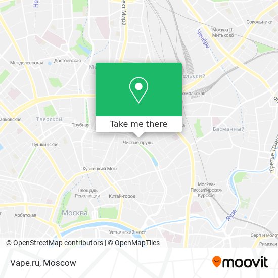 Vape.ru map