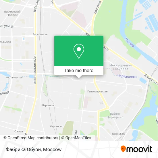 Фабрика Обуви map