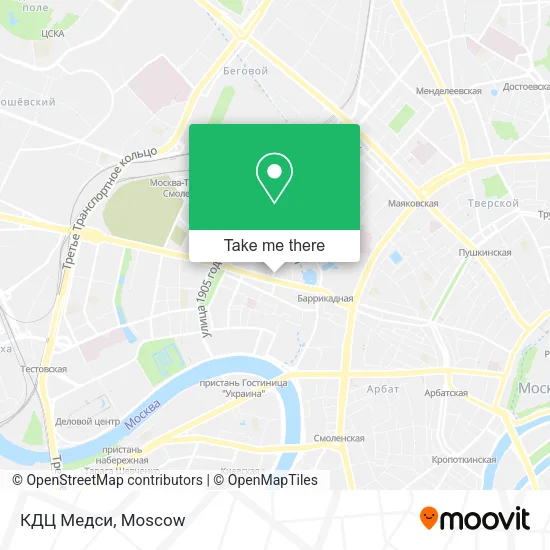 КДЦ Медси map