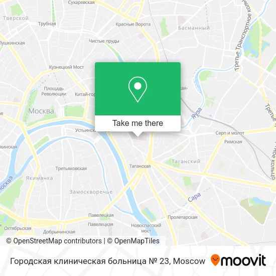 Городская клиническая больница № 23 map