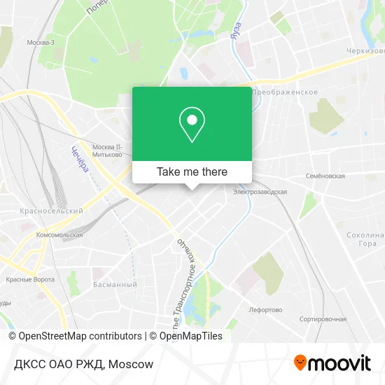 ДКСС ОАО  РЖД map