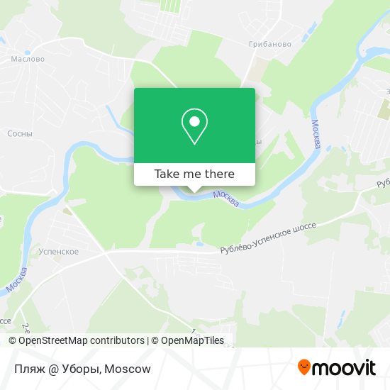 Пляж @ Уборы map