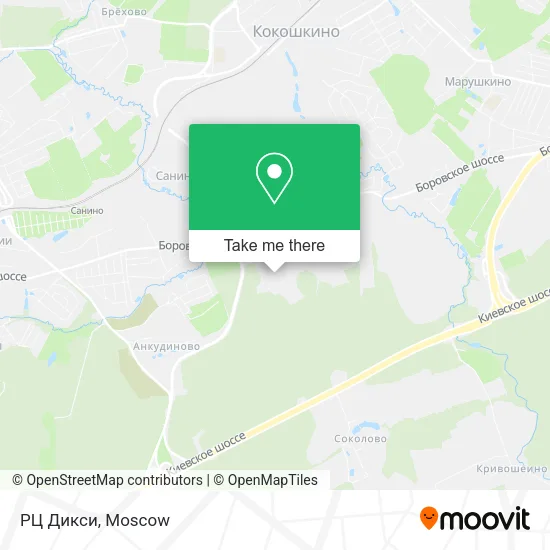 РЦ Дикси map