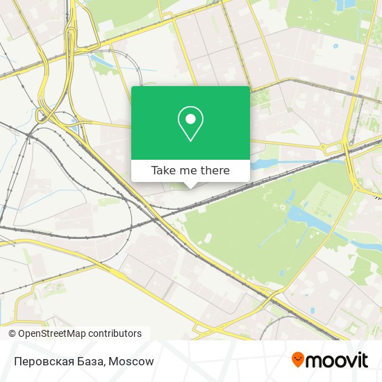 Перовская База map