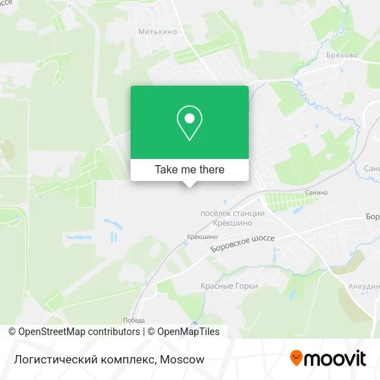 Логистический комплекс map